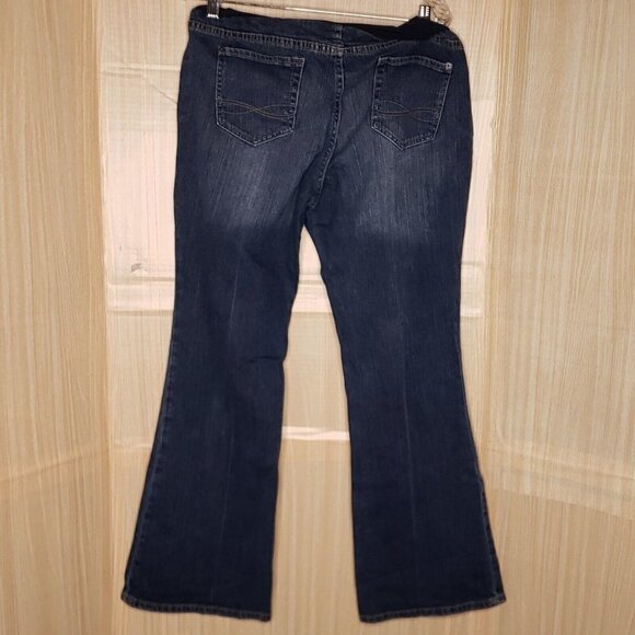 A Pea In The Pod Maternity Womens Pull On Bootcut Jeans XL - Picture 4 of 9